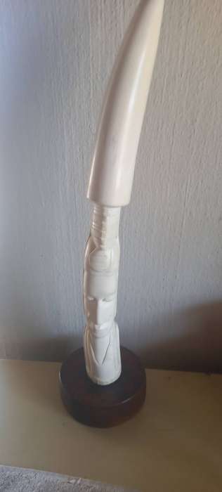 Vintage Ivory carved Tusk