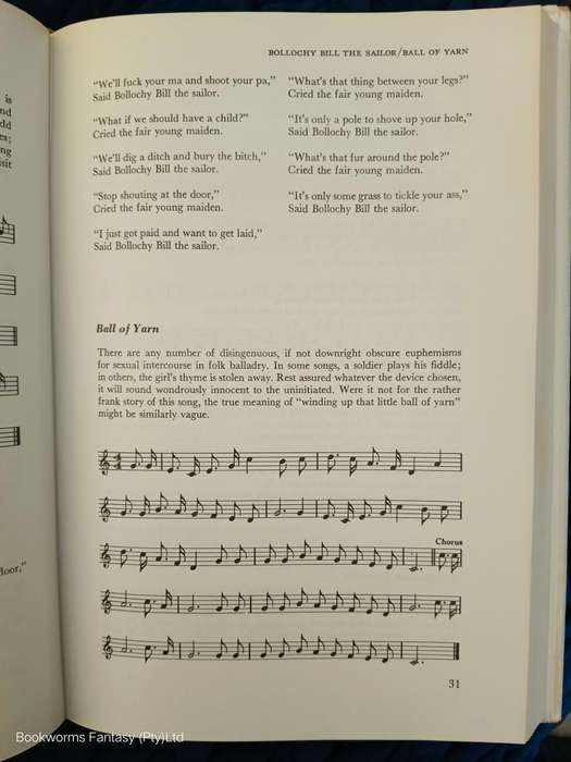 Bawdy Ballads by Ed Cray