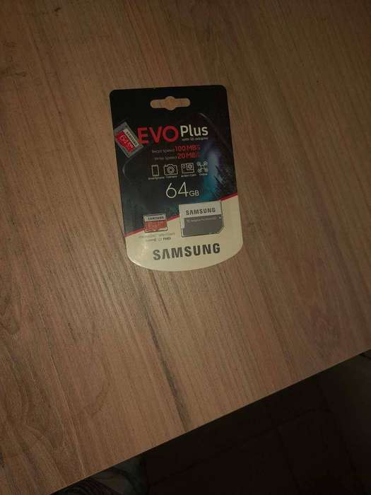 Samsung Evo Plus with SD Adapter