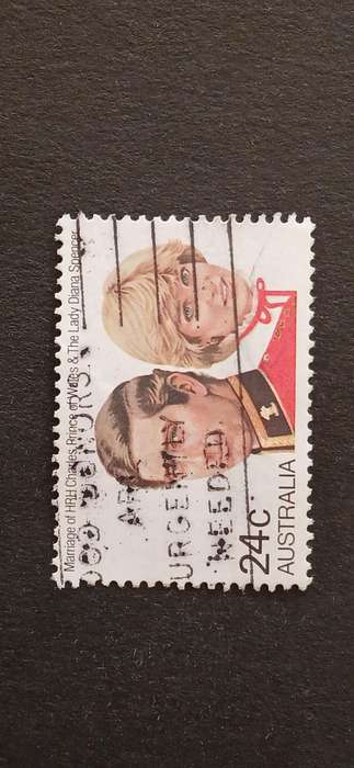 AUSTRALIA 1981 THE WEDDING OF PRINCE CHARLES AND LADY DIANA SPENCE