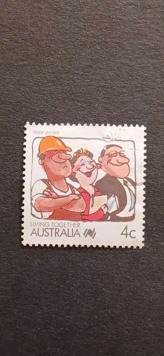 AUSTRALIA 1988 LIVING TOGETHER- CARTOONS