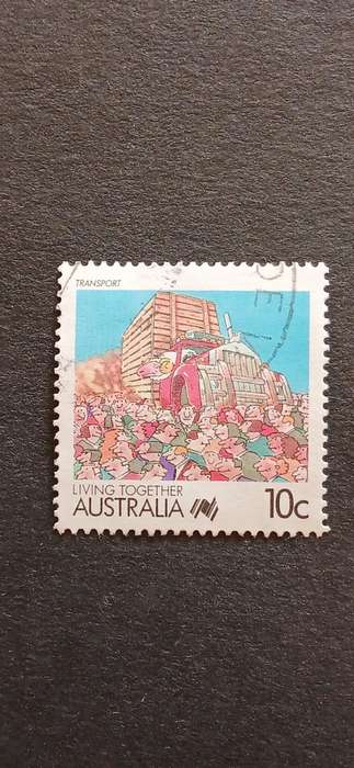 AUSTRALIA 1988 LIVING TOGETHER  - CARTOONS