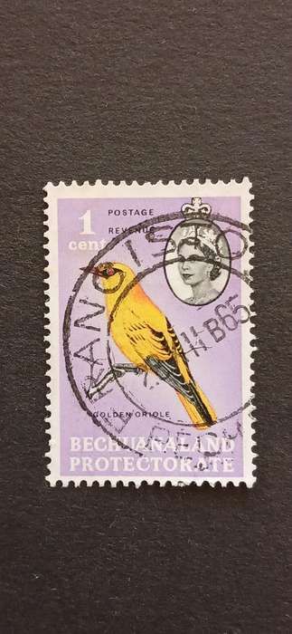 BECHUANALAND PROTECTORATE 1961 BIRDS AND LOCAL MOTIFS