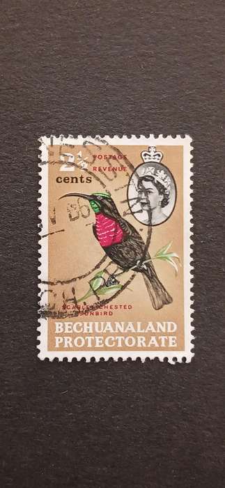 BECHUANALAND PROTECTORATE 1961 BIRDS AND LOCAL MOTIFS