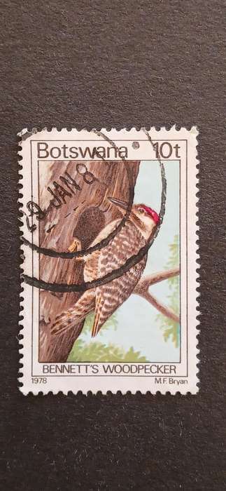 BOTSWANA 1978 BIRDS