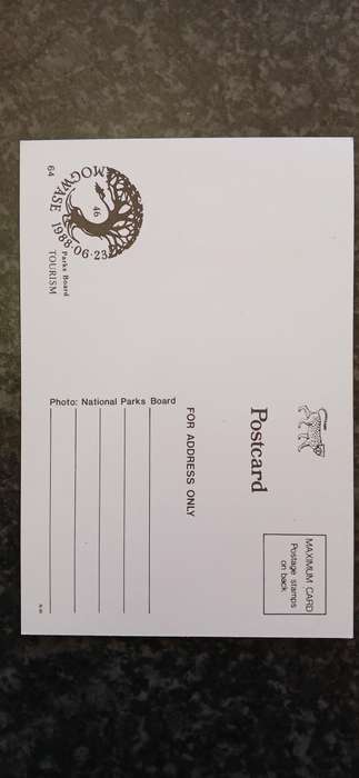 BOPHUTHATSWANA 1988 NATIONAL PARKS BOARD