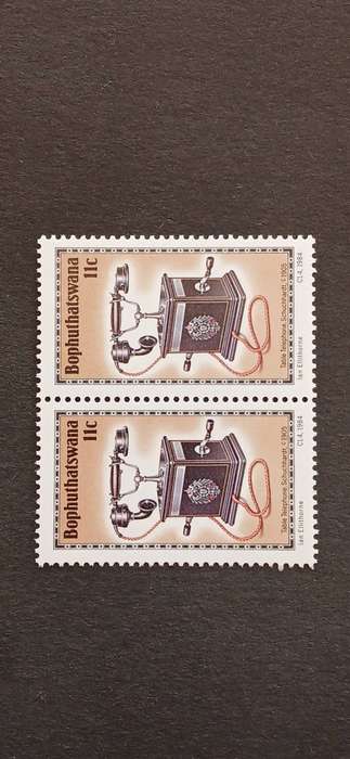BOPHUTHATSWANA 1984 HISTORY OF THE TELEPHONE