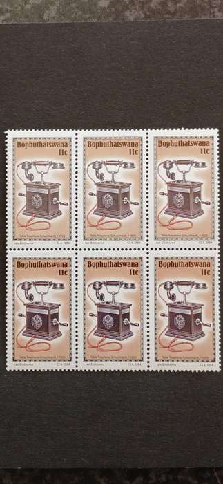 BOPHUTHATSWANA 1984 HISTORY OF THE TELEPHONE
