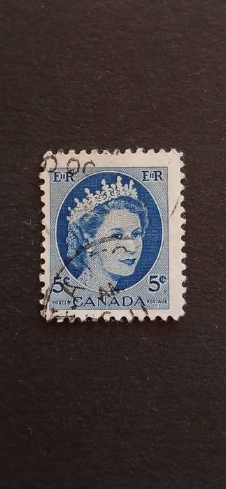 CANADA 1954 QUEEN ELIZABETH II NORMAL PAPER