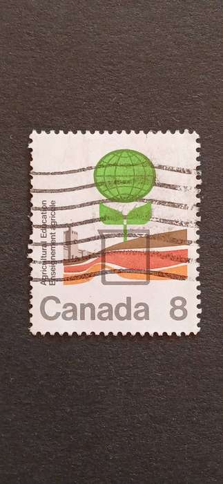 CANADA 1974 100TH ANN. OF "AGRICULTURAL EDUCATION" ONTARIO AGRICULTURAL COLLEGE