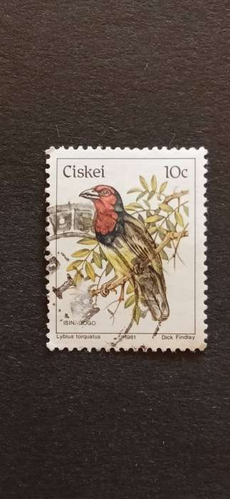 CISKEI 1981-89 BIRDS