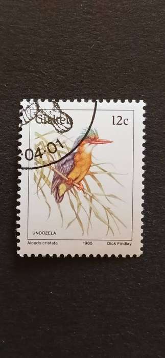 CISKEI 1985 BIRDS MALACHITE KINGFISHER