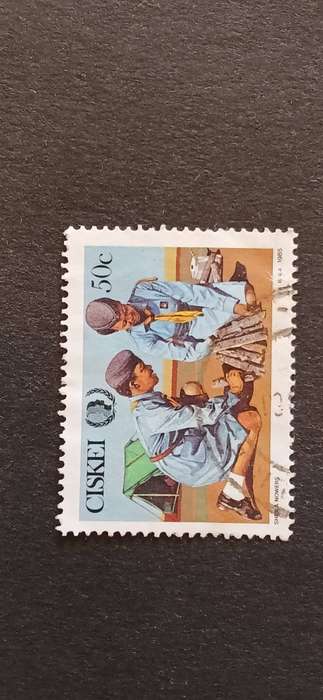 CISKEI 1985 75TH ANN. OF GIRL GUIDING