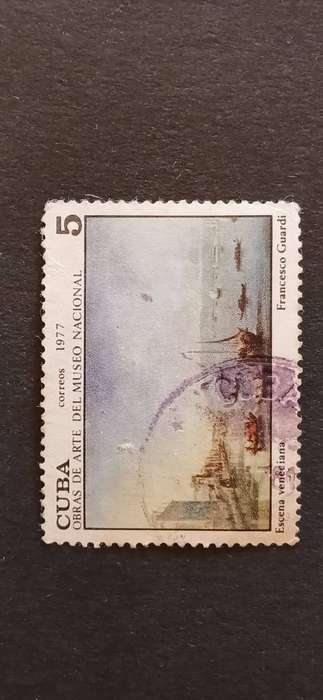 CUBA 1977 NATIONAL MUSEUM PAINTINGS