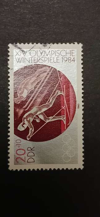DDR 1984 WINTER OLYMPIC GAMES- SARAJEVO YUGOSLAVIA