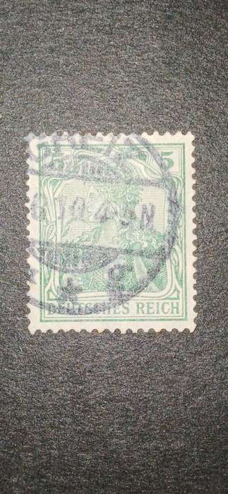 GERMAN EMPIRE 1902 GERMANIA-INSCRIPTION `DEUTSCHES REICH`