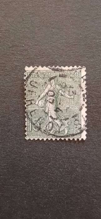 FRANCE 1903 SOWER LINES IN BACKGROUND