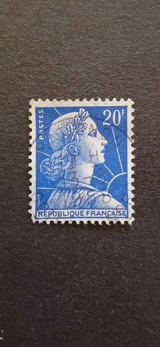 FRANCE 1957 NEW MARIANNE TYPE NEW VALUES