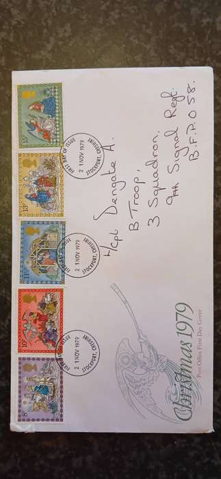 GREAT BRITAIN 1979 CHRISTMAS STAMPS