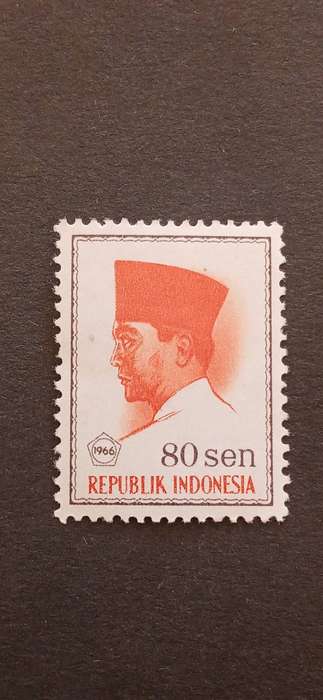 INDONESIA 1966 PRESIDENT SUKARNO