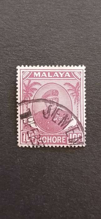 JOHORE 1949 SULTAN IBRAHIM