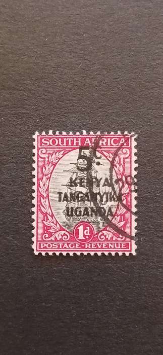 KUT 1941 STAMPS OF SOUTH AFRICAN OVERPRINTED "KENYA TANGANYIKA AND UGANDA" AND SURCHARGED VALUE