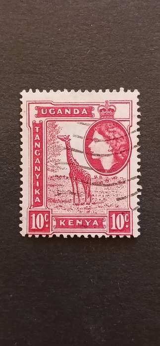 KUT 1954 QUEEN ELIZABETH II AND LANDSCAPES