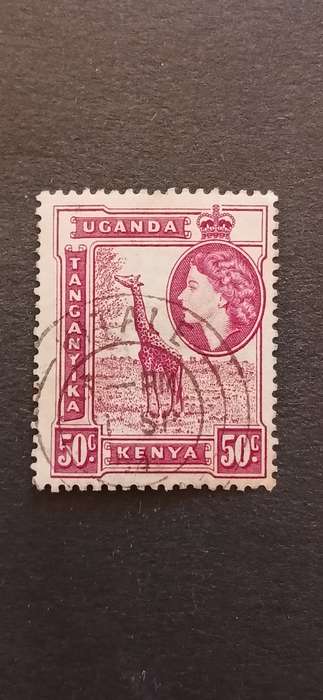 KUT 1954 QUEEN ELIZABETH II AND LANDSCAPES