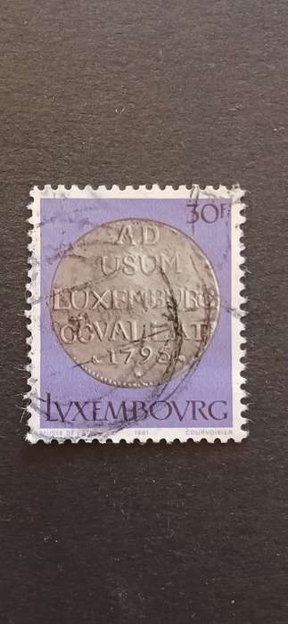 LUXEMBOURG 1981 SILVER COINS