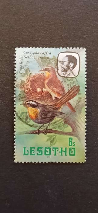 LESOTHO 1981 BIRDS