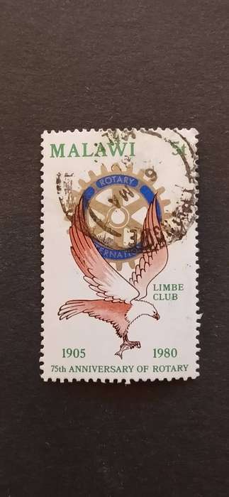MALAWI 1980 75TH ANN. OF ROTARY INTERNATIONAL