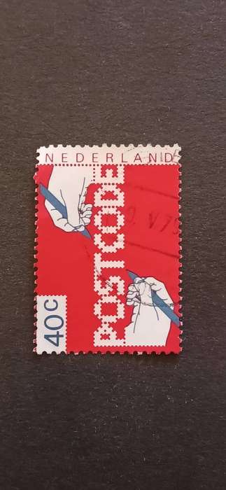 NETHERLANDS 1978 THE INTRODUCTION OF POSTAL CODES