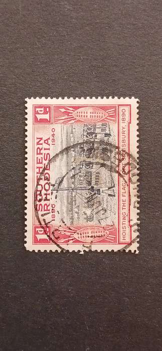 SOUTHERN RHODESIA 1940 50TH ANN. OF BRITISH SOUTH AFRICA COMPANY