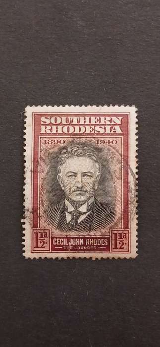 SOUTHERN RHODESIA 1940 50TH ANN. OF BRITISH SOUTH AFRICA COMPANY