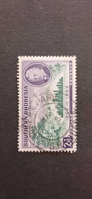 SOUTHERN RHODESIA 1953 100TH ANN. OF THE BIRTH OF CECIL JOHN RHODES