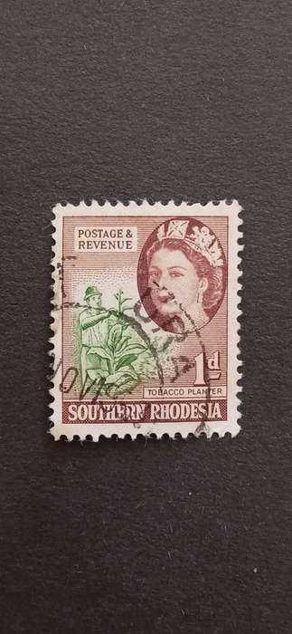 SOUTHERN RHODESIA 1953 QUEEN ELIZABETH II