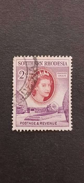 SOUTHERN RHODESIA 1953 QUEEN ELIZABETH II