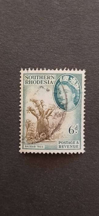 SOUTHERN RHODESIA 1953 QUEEN ELIZABETH II