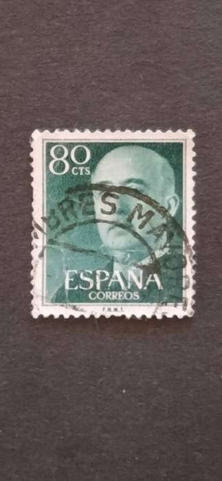 SPAIN 1955 DEFINITIVE ISSUES-GENERAL FRANCO