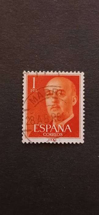 SPAIN 1955 DEFINITIVE ISSUES-GENERAL FRANCO