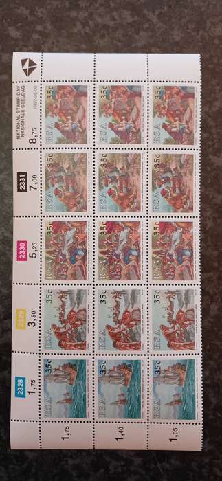 SOUTH AFRICA 1992 NATIONAL STAMP DAY-CAPE OF GOOD HOPE POSTAL STONES