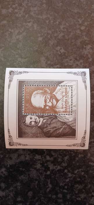 SOUTH AFRICA 1995 125TH ANN. OF THE BIRTH OF MAHATMA GANDHI