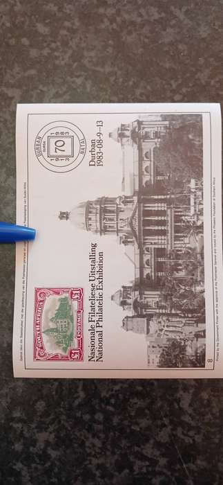 SOUTH AFRICA 1983 NATIONAL PHILATELIC EXHIBITION IN DURBAN(NOT A STAMP)
