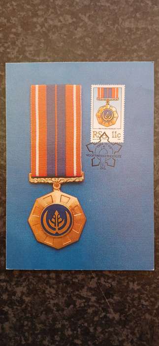 SOUTH AFRICA 1984 MILITARY DECORATIONS