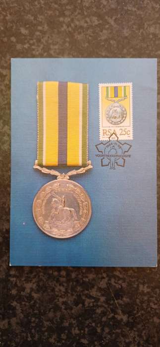 SOUTH AFRICA 1984 MILITARY DECORATIONS