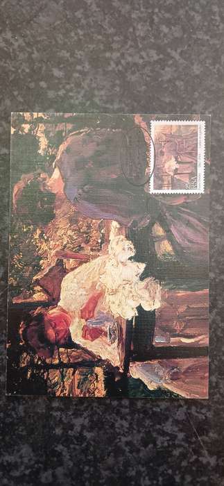 SOUTH AFRICA 1985 PAINTINGS BY FRANS OERDER