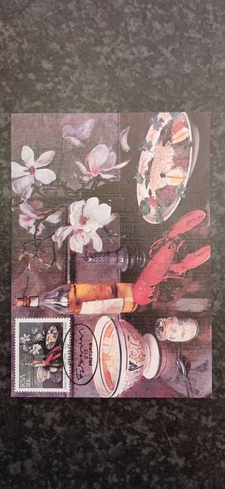 SOUTH AFRICA 1985 PAINTINGS BY FRANS OERDER