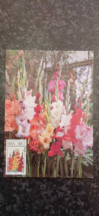 SOUTH AFRICA 1985 FLORAL EMIGRANTS