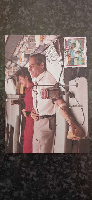 SOUTH AFRICA 1986 BLOOD DONOR CAMPAIGN
