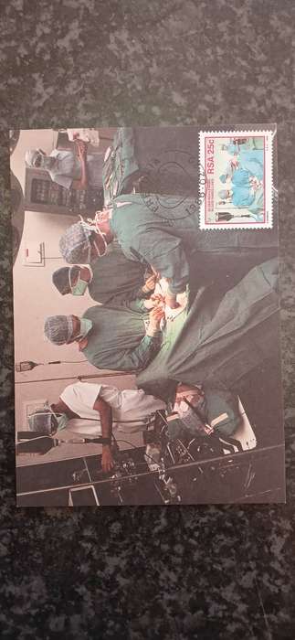 SOUTH AFRICA 1986 BLOOD DONOR CAMPAIGN